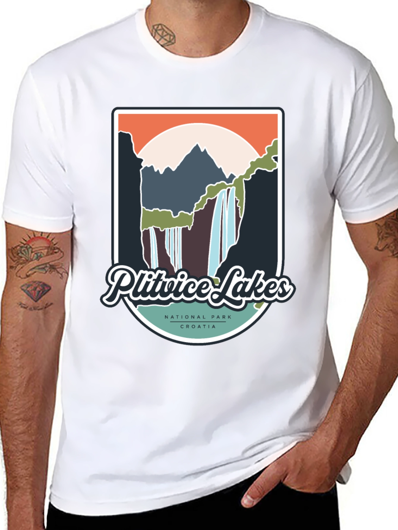 Plitvice Lakes National Park T-Shirt - Croatia Travel Tee