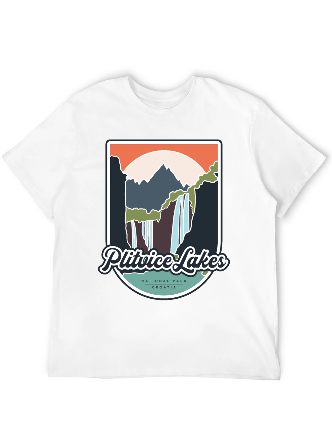 Plitvice Lakes National Park T-Shirt - Croatia Travel Tee