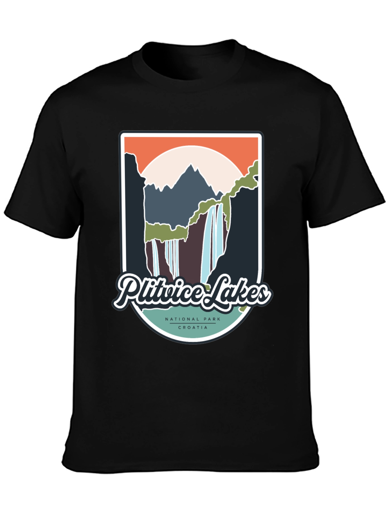 Plitvice Lakes National Park T-Shirt - Croatia Travel Tee