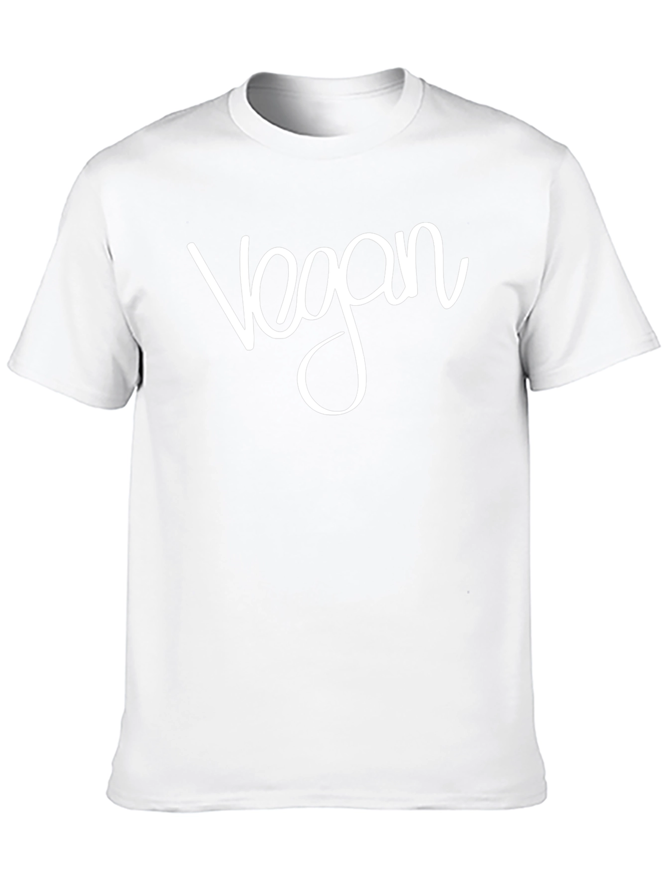 Vegan Graphic T-Shirt - Black Unisex Tee