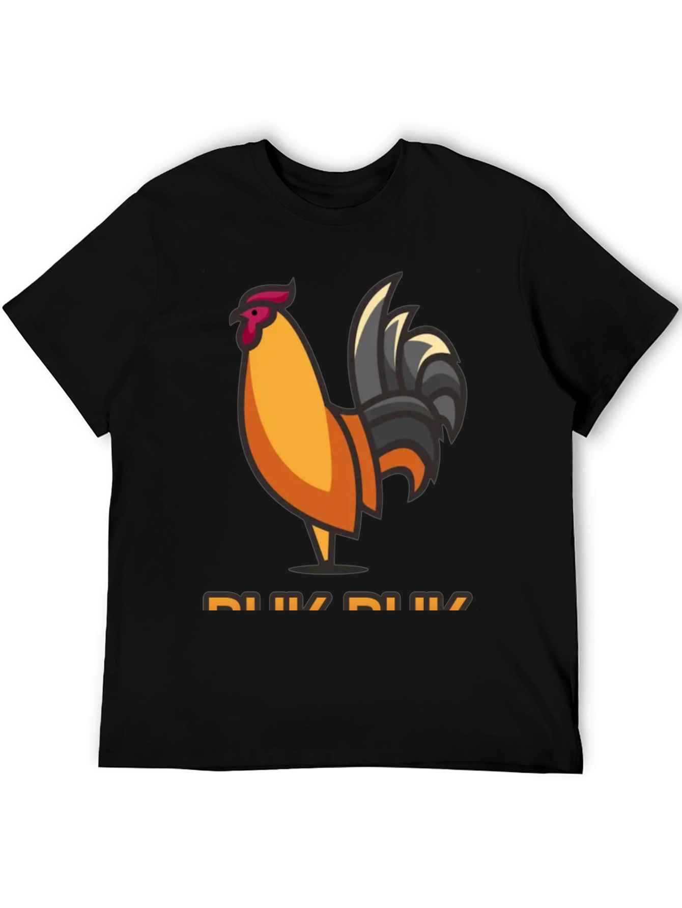 Rooster Graphic Tee - Mens Black T-Shirt