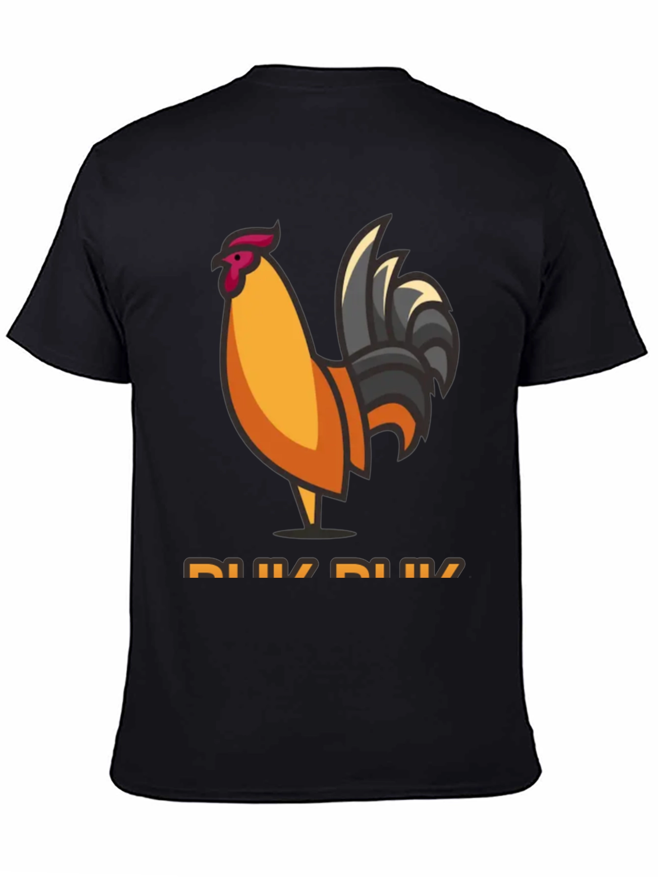 Rooster Graphic Tee - Mens Black T-Shirt