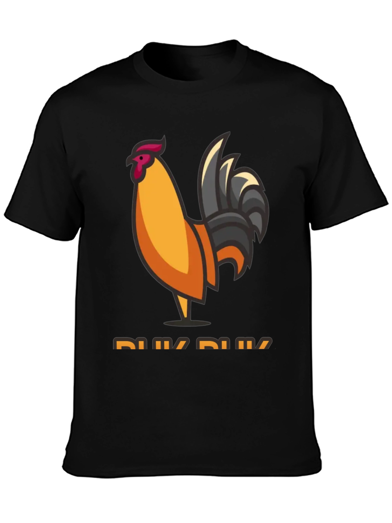 Rooster Graphic Tee - Mens Black T-Shirt