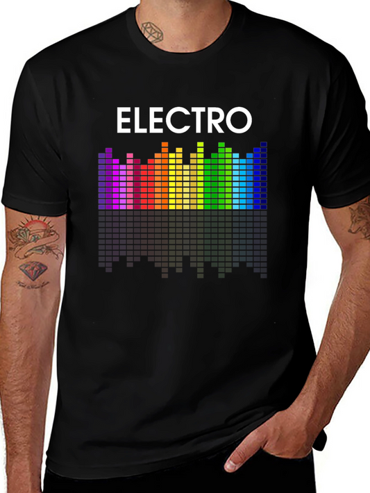 Electro Music T-Shirt - Equalizer Graphic Tee