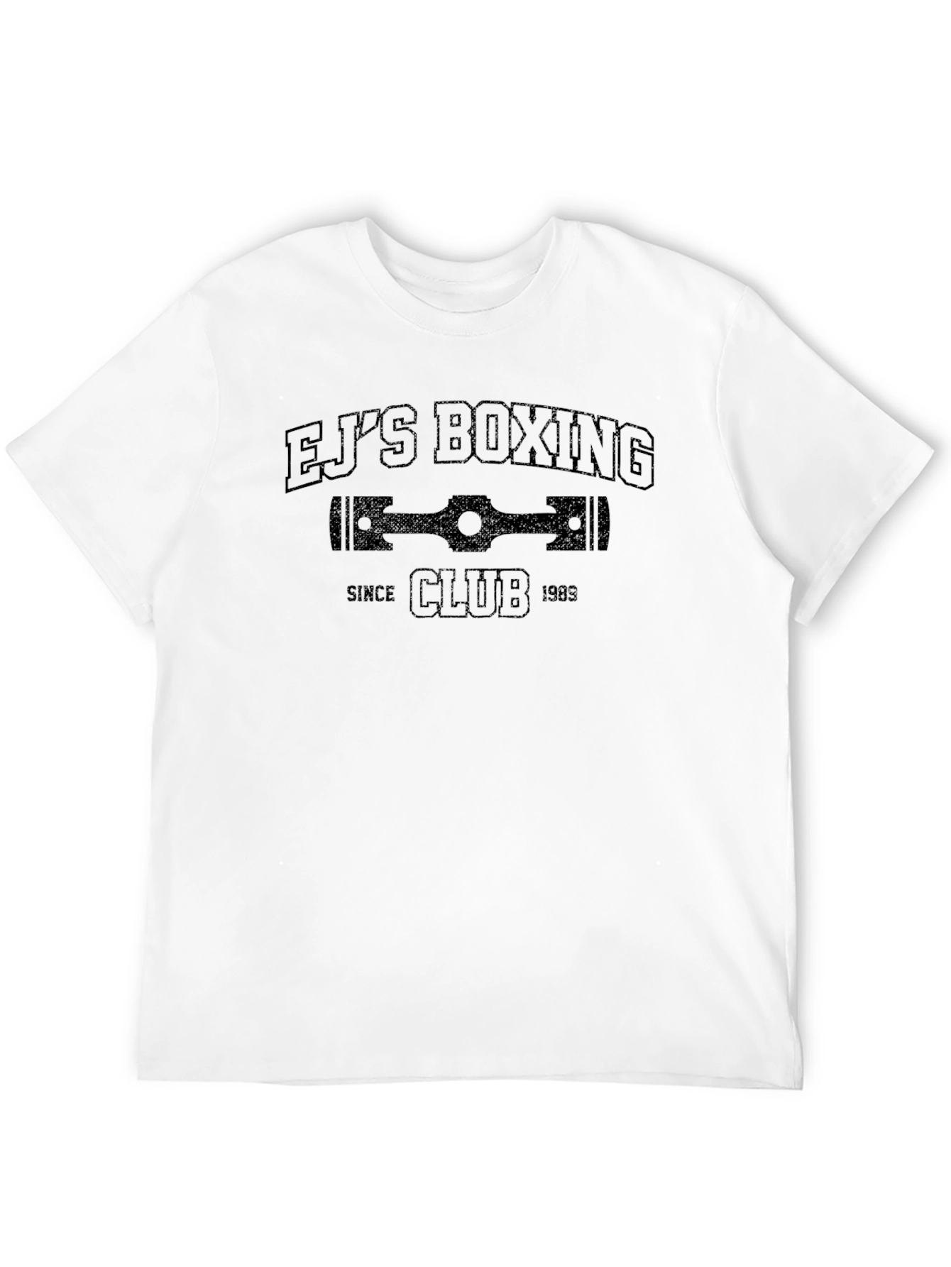 EJs Boxing Club Tee - Black Graphic T-Shirt