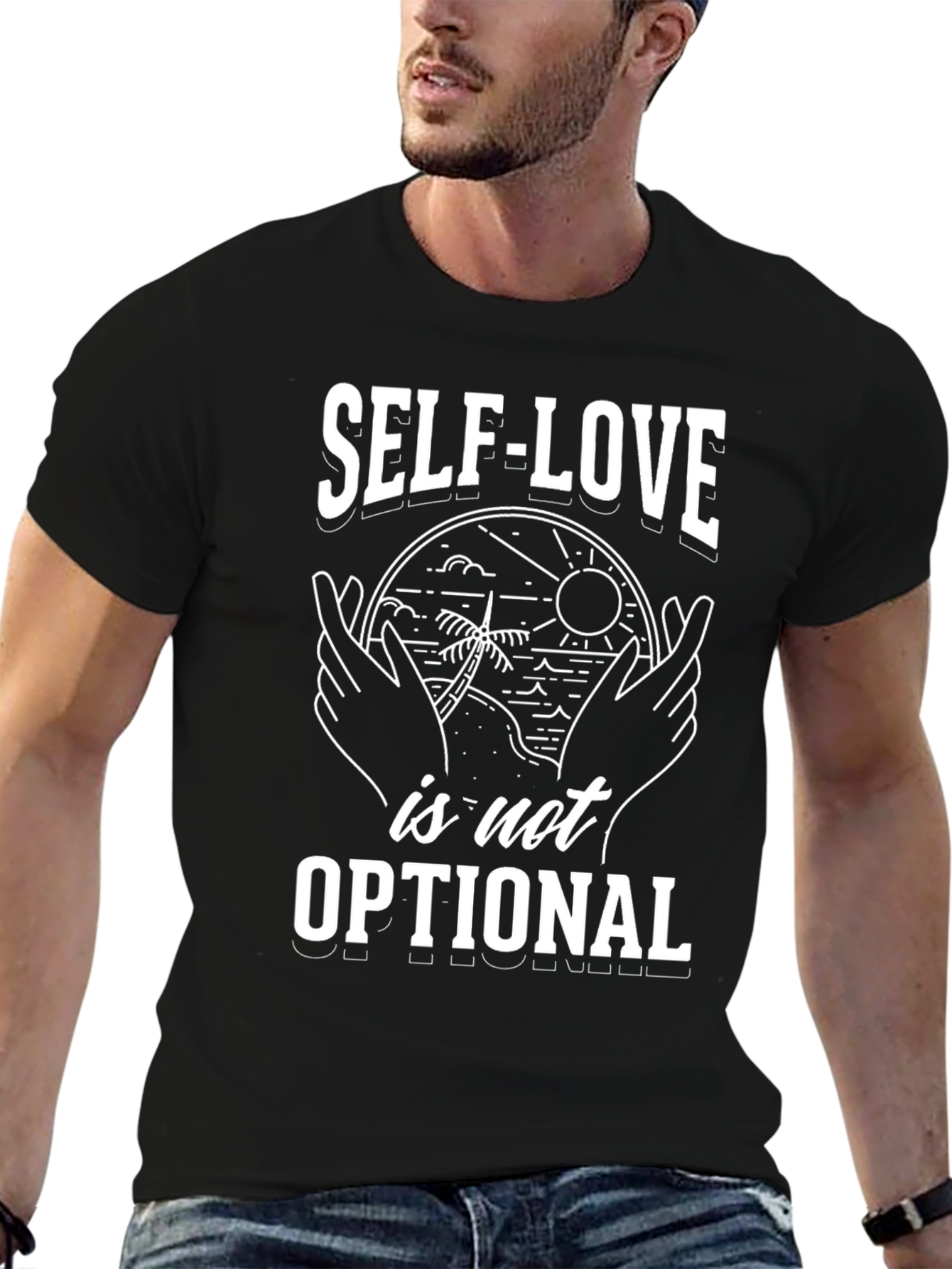 Self-Love Optional Graphic Tee - Stylish Comfort