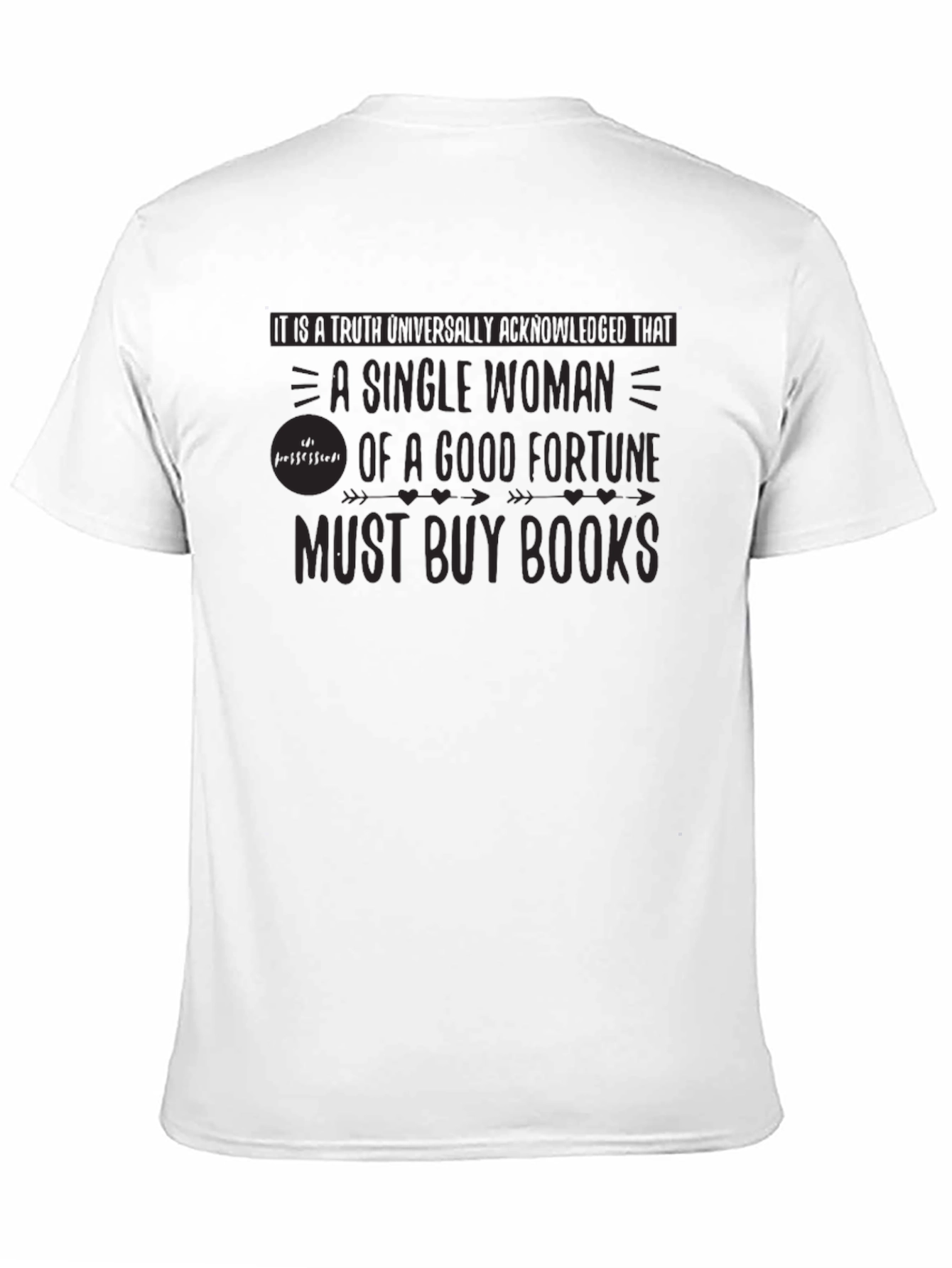 Single Woman Must Buy Books Novelty T-Shirt