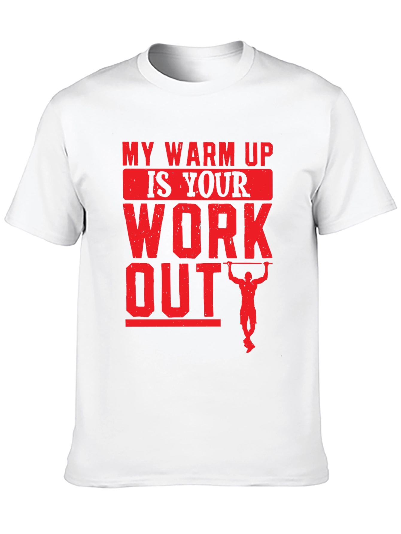 My Warm Up Is Your Workout Black T-Shirt