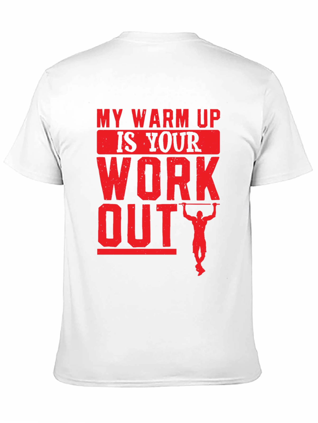 My Warm Up Is Your Workout Black T-Shirt