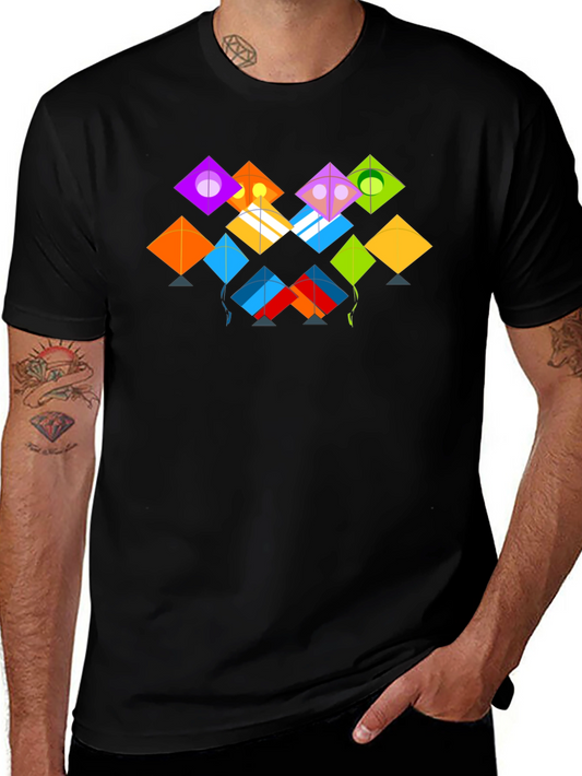 Kite Graphic Tee - Fun Colors!