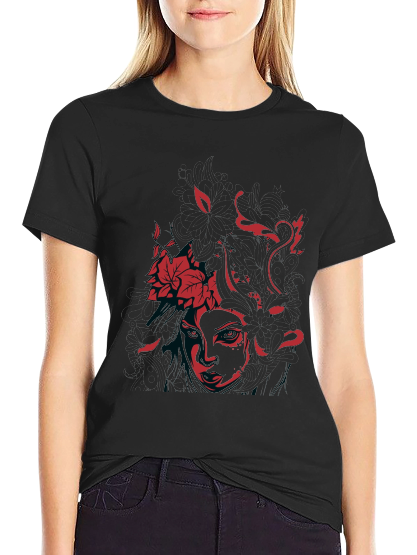 Medusa Graphic Print T-Shirt - Modern Streetwear