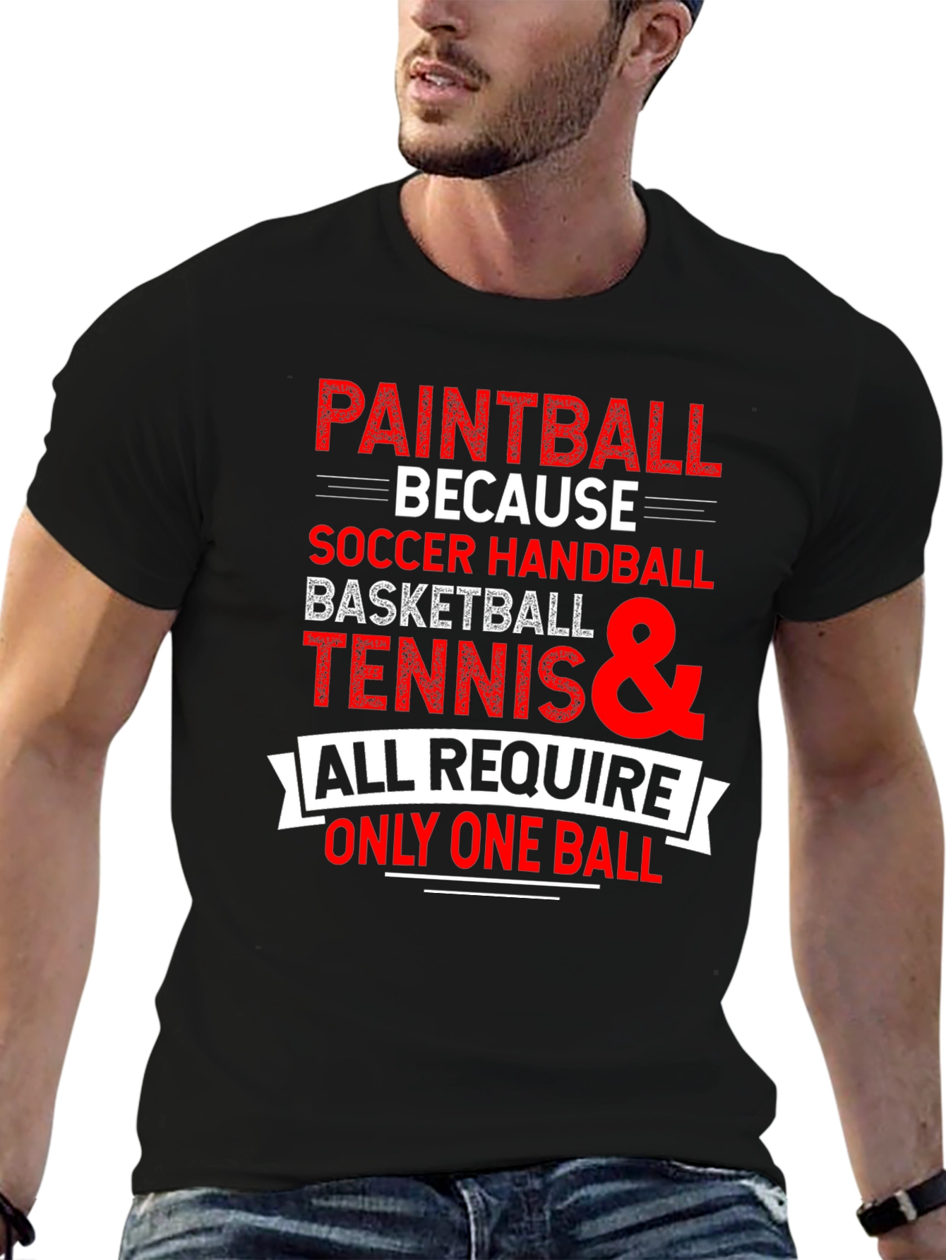 Paintball Because T-Shirt
