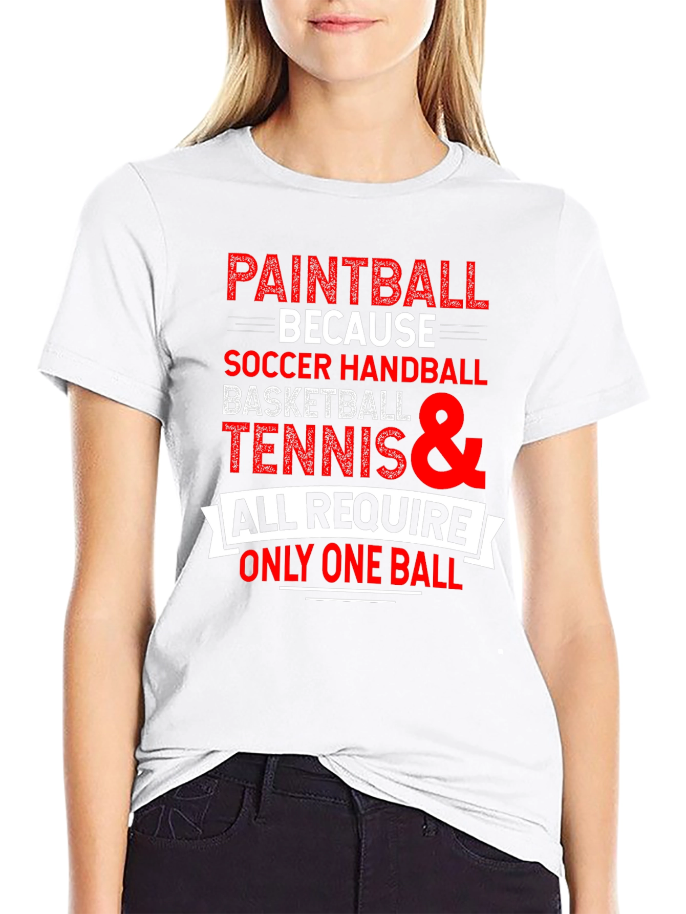 Paintball Because T-Shirt