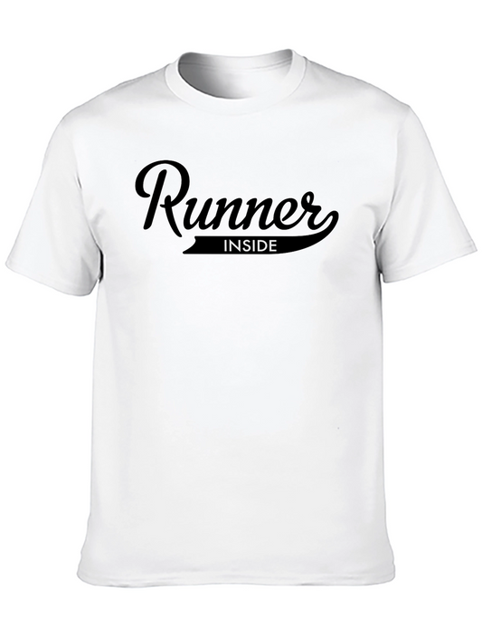 Runner Inside Graphic T-Shirt - Sporty Casual Wear