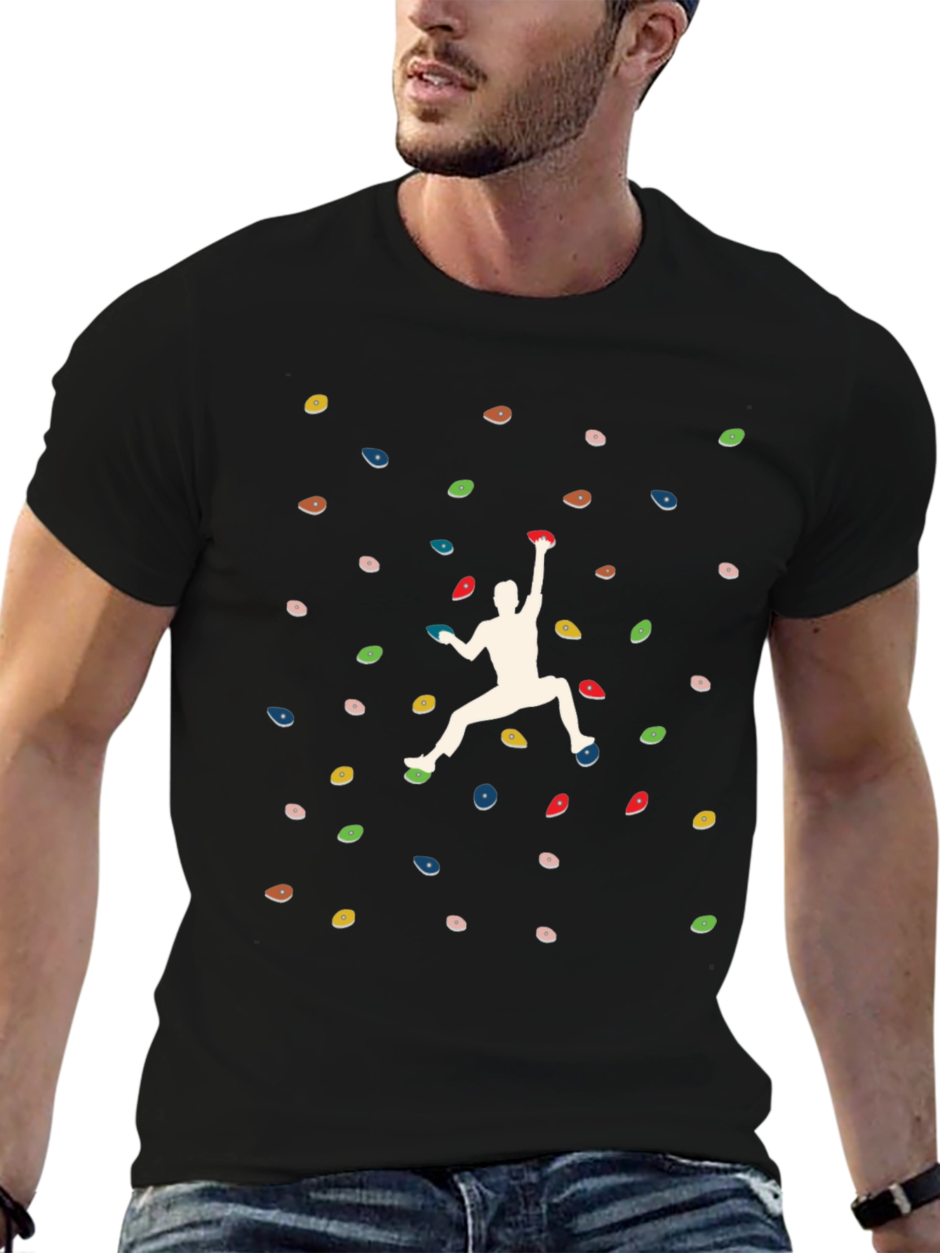 Climbing Wall Graphic T-Shirt