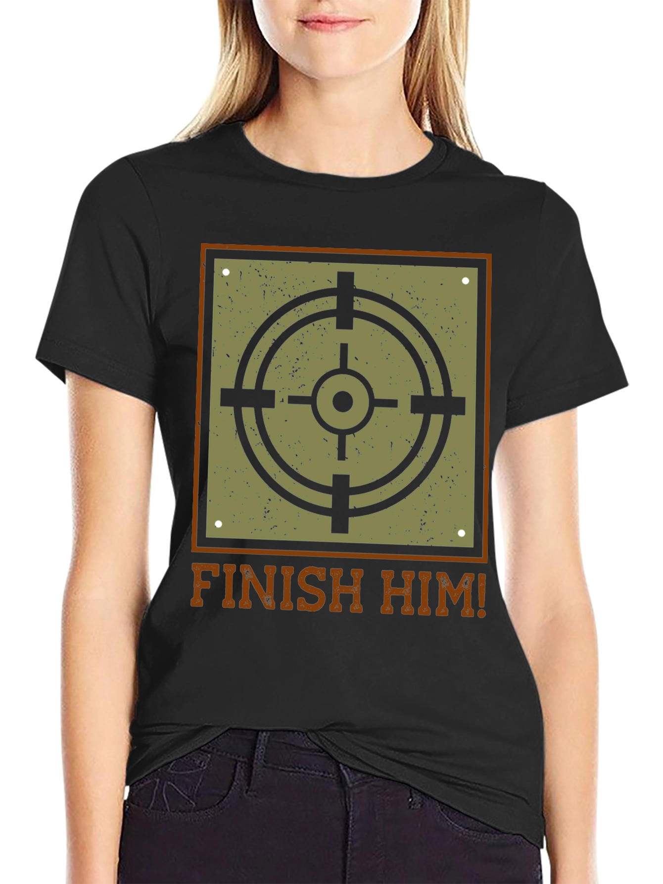 Finish Him! Target T-Shirt