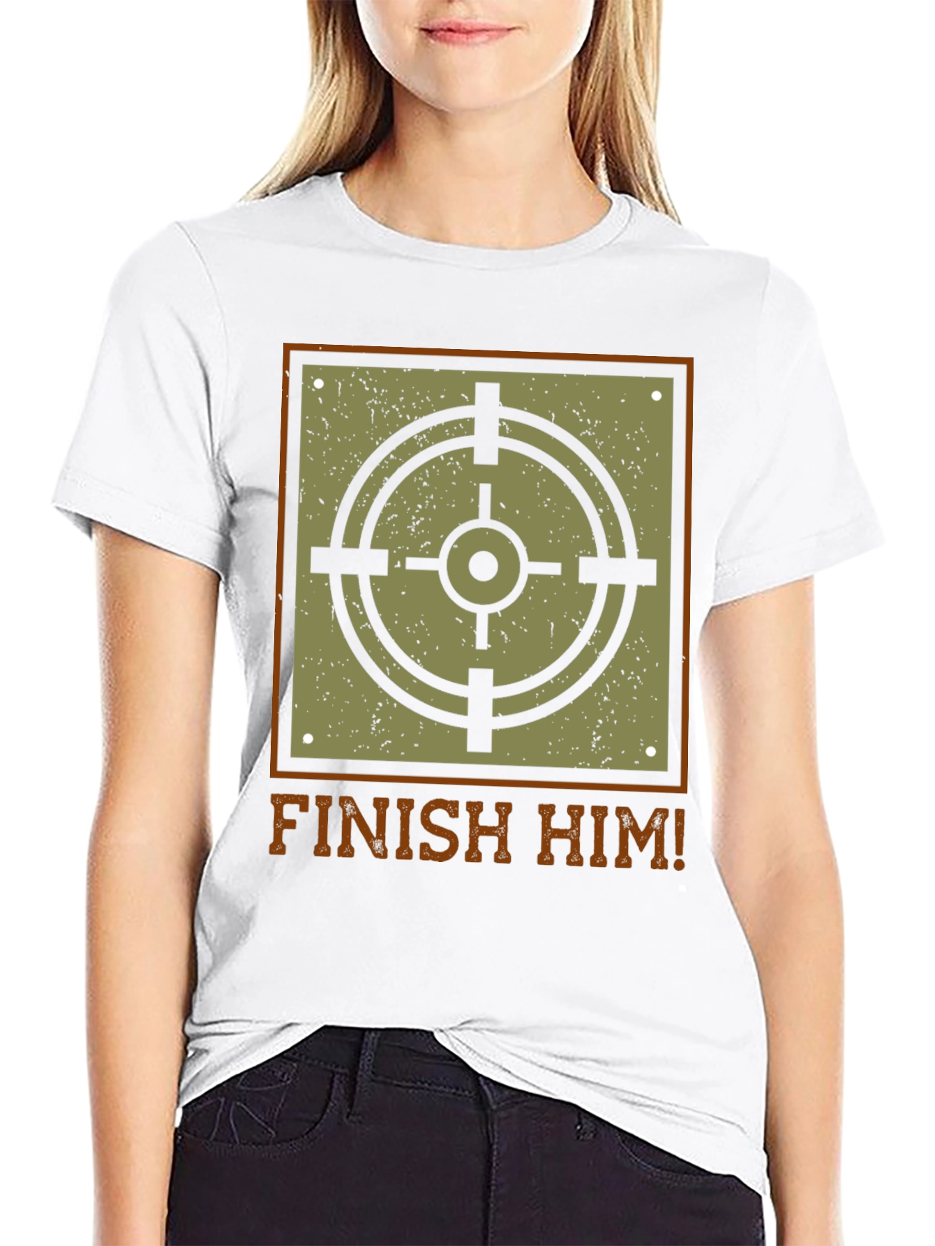 Finish Him! Target T-Shirt