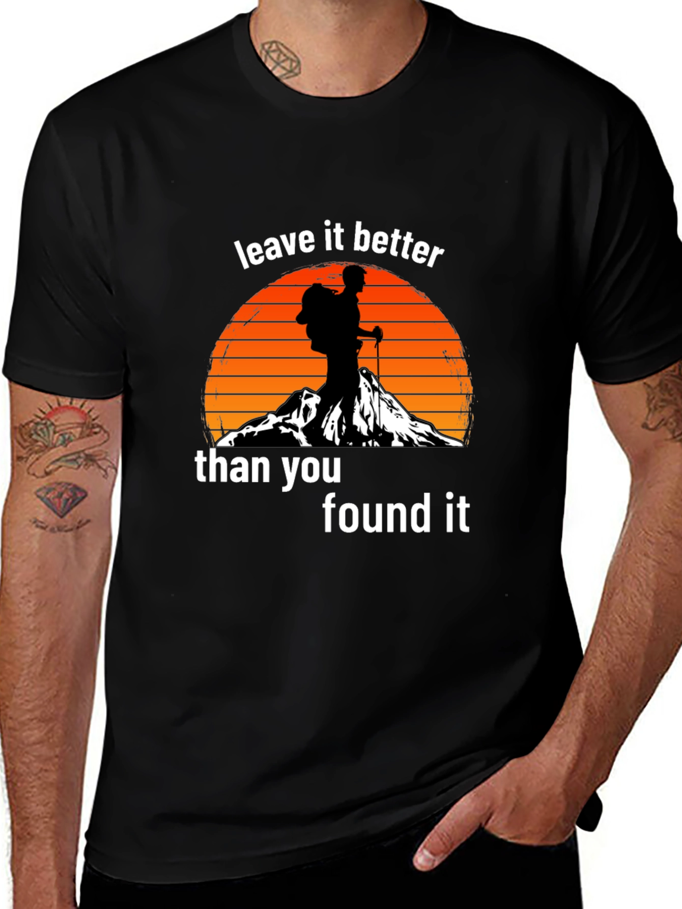 Leave It Better Hiking Graphic Tee