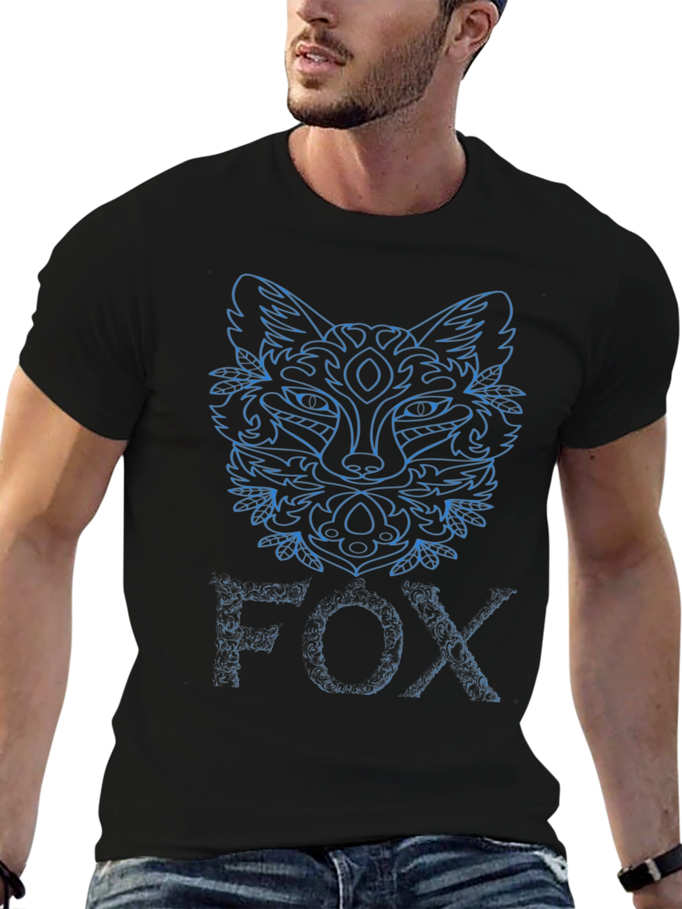 Fox Graphic Tee - Stylish & Unique Design