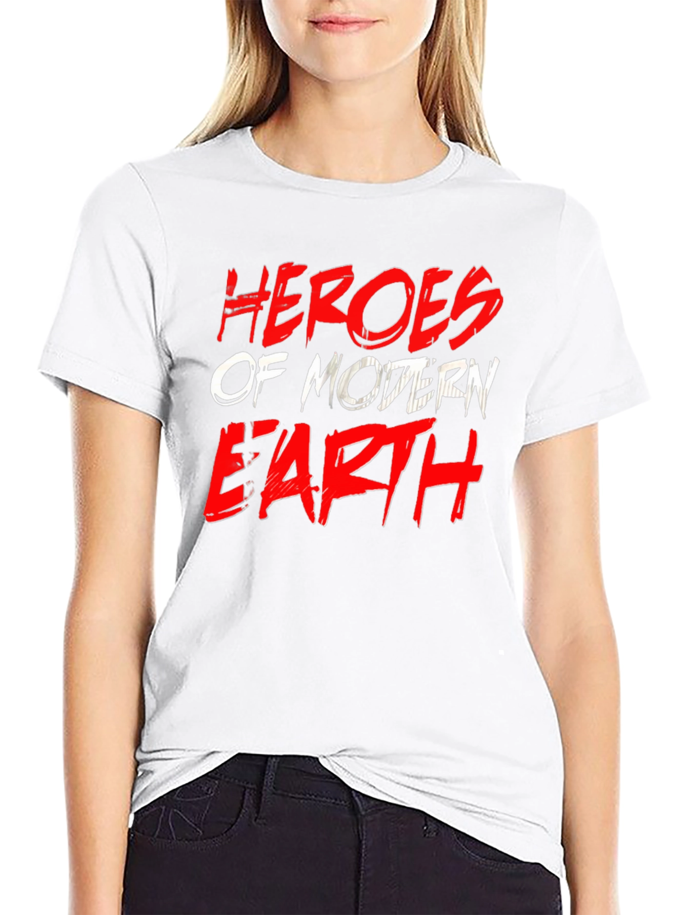 Heroes of Modern Earth Graphic T-Shirt