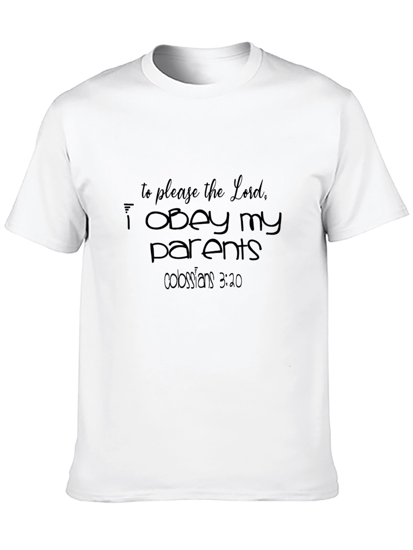 Obey Parents Christian T-Shirt