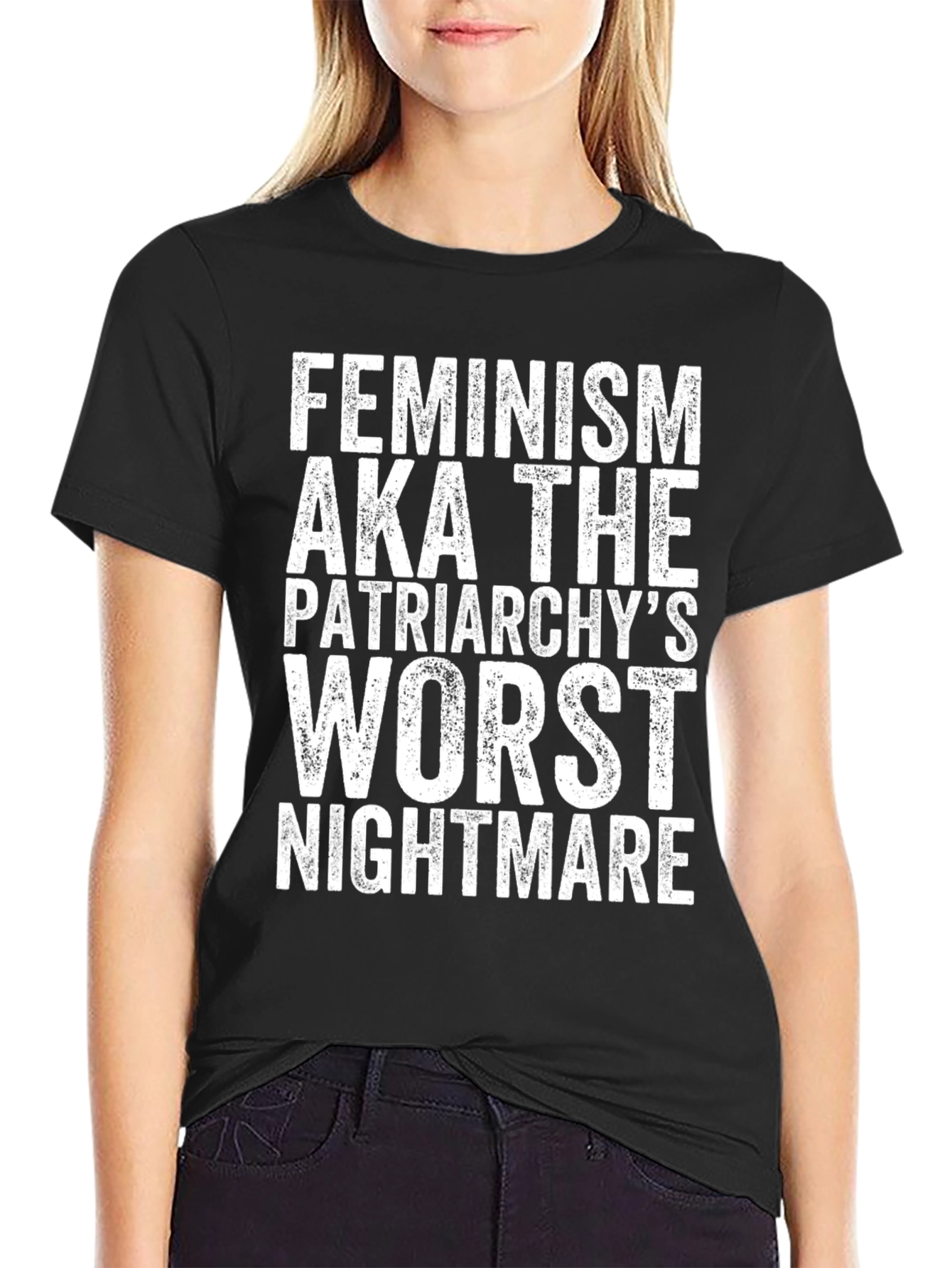 Feminism Nightmare Graphic Tee - Unisex