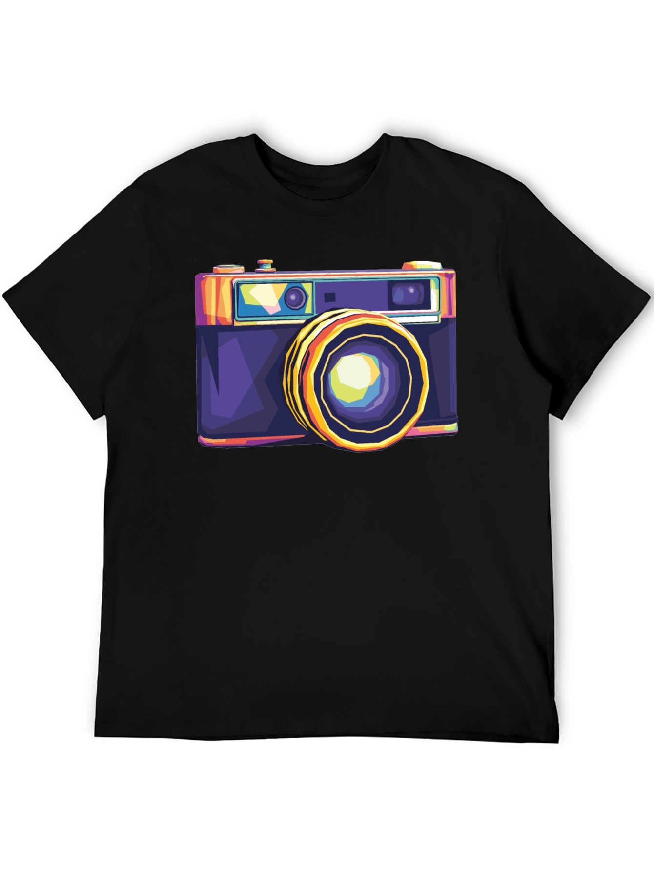 Retro Camera Graphic Tee - Cool Photographer T-Shirt