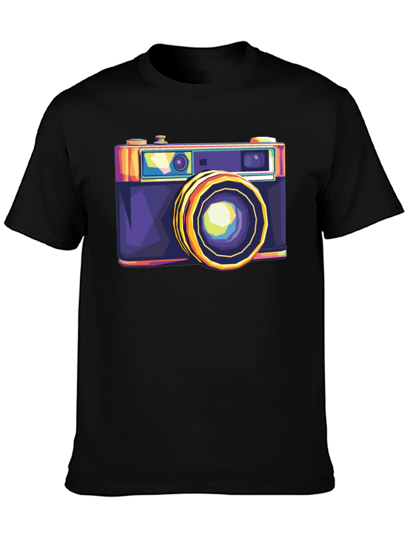 Retro Camera Graphic Tee - Cool Photographer T-Shirt