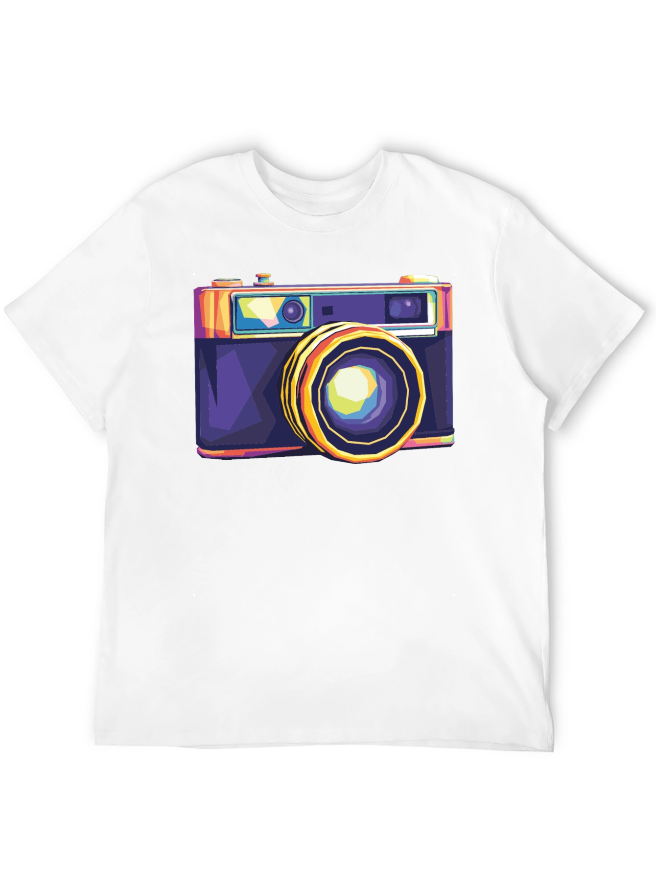 Retro Camera Graphic Tee - Cool Photographer T-Shirt