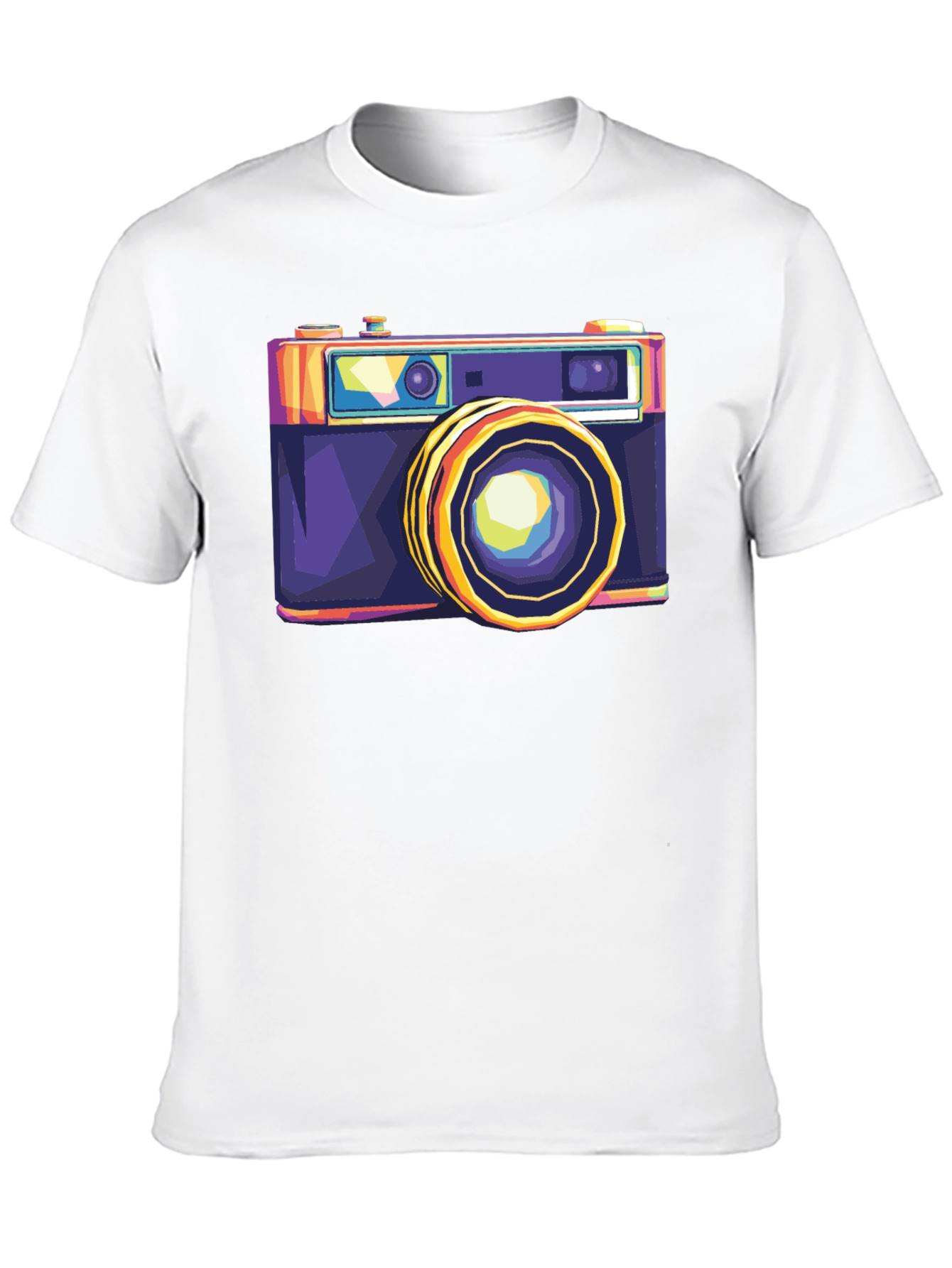 Retro Camera Graphic Tee - Cool Photographer T-Shirt