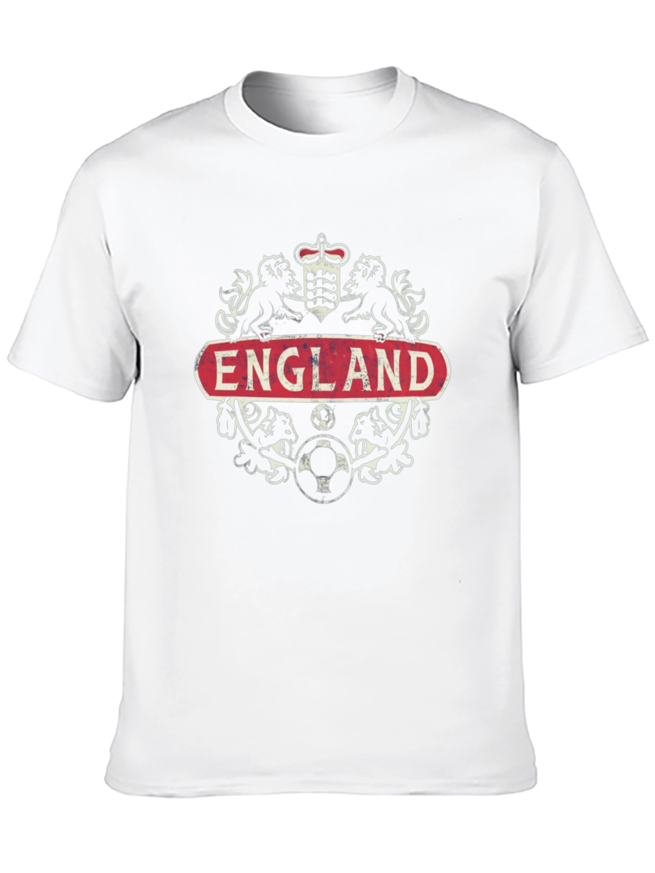 England Crest Soccer T-Shirt - Black