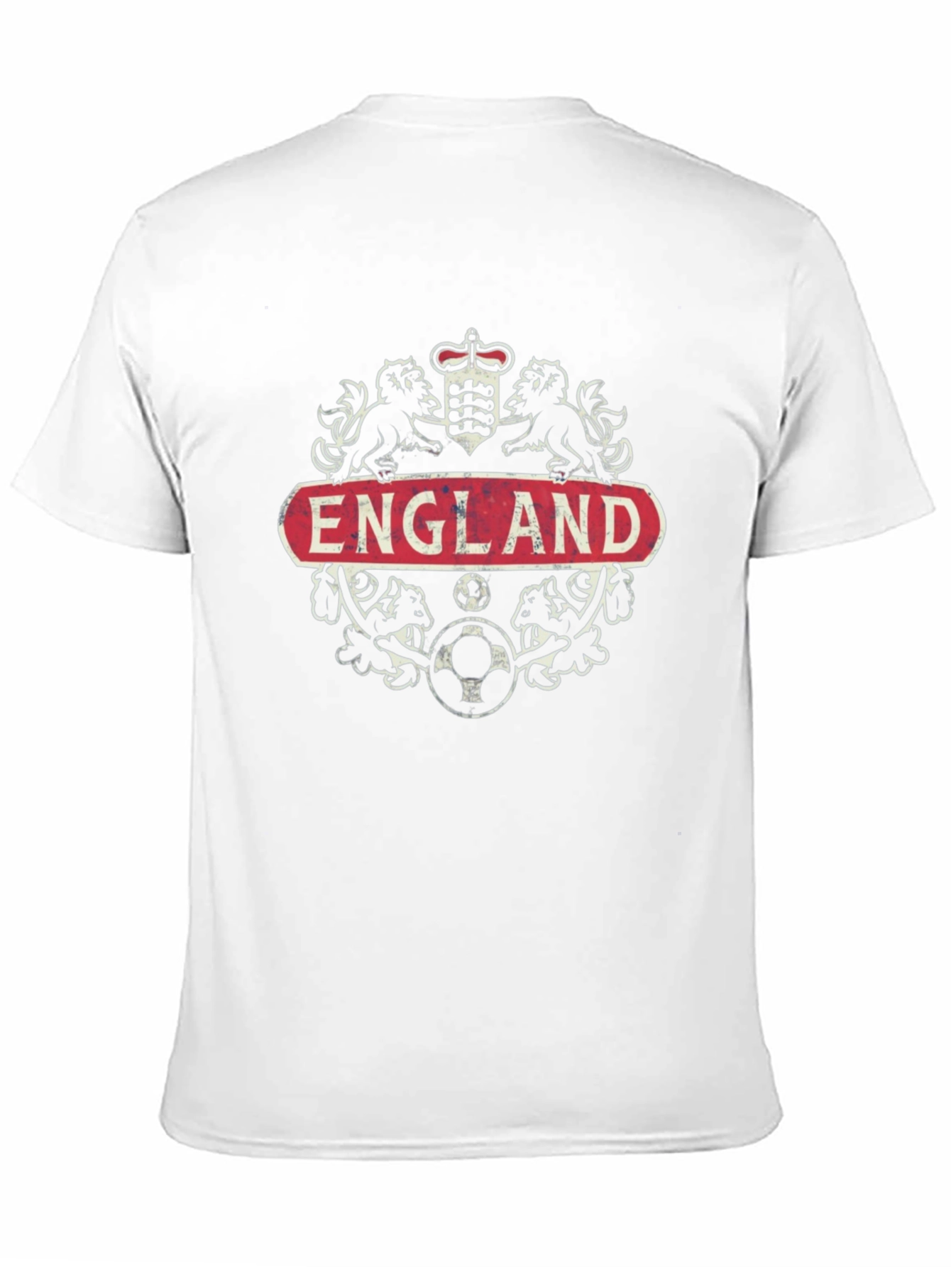 England Crest Soccer T-Shirt - Black