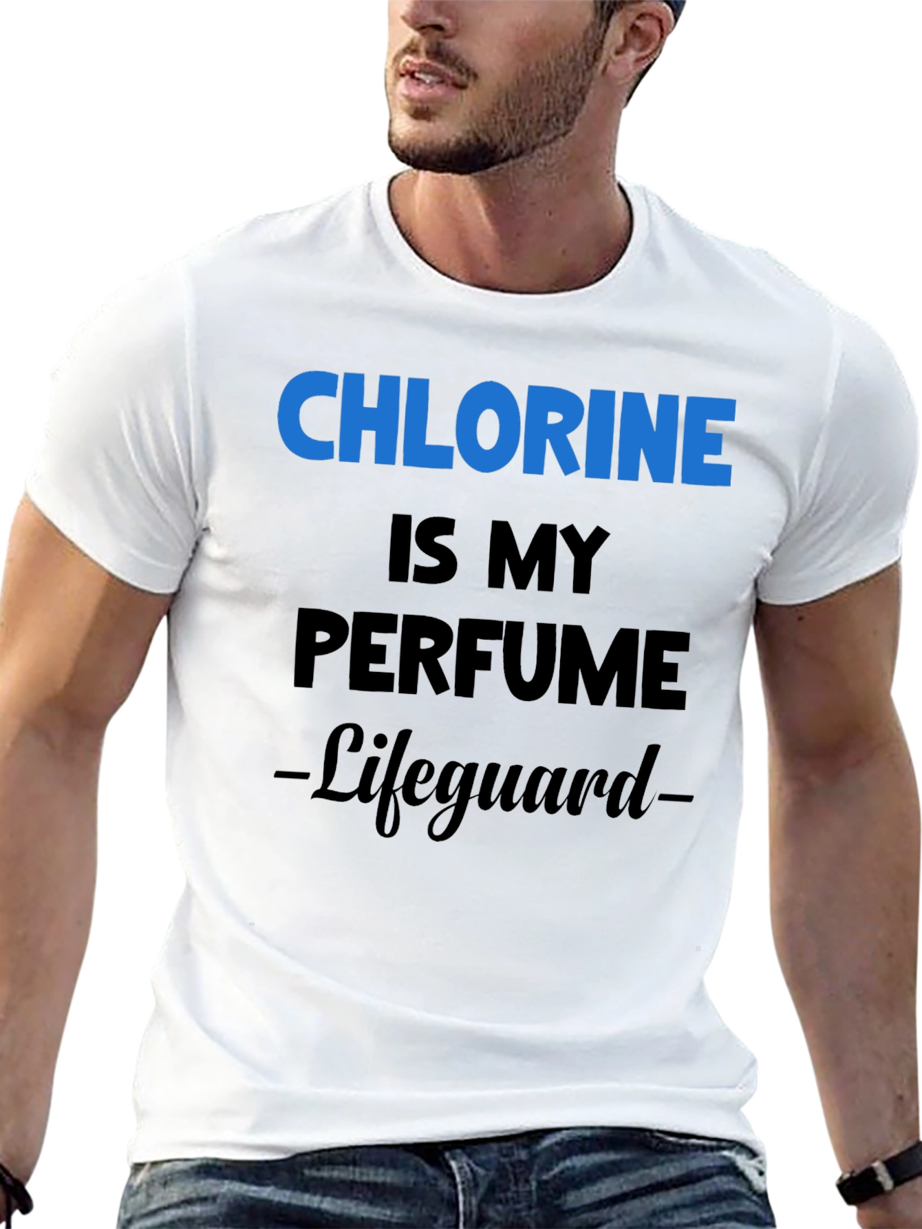 Chlorine is My Perfume Lifeguard T-Shirt