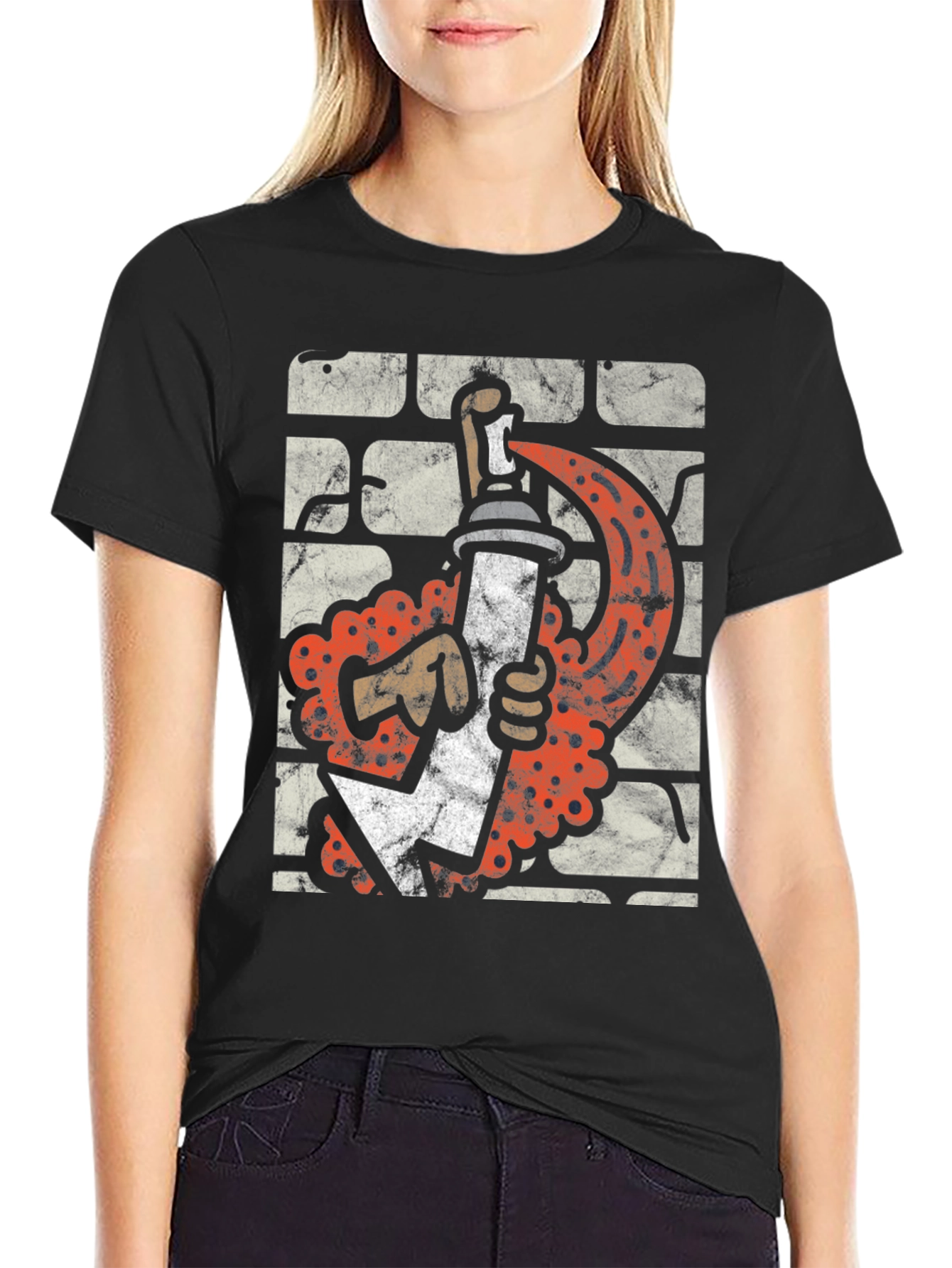 Graffiti Art T-Shirt - Urban Style Tee