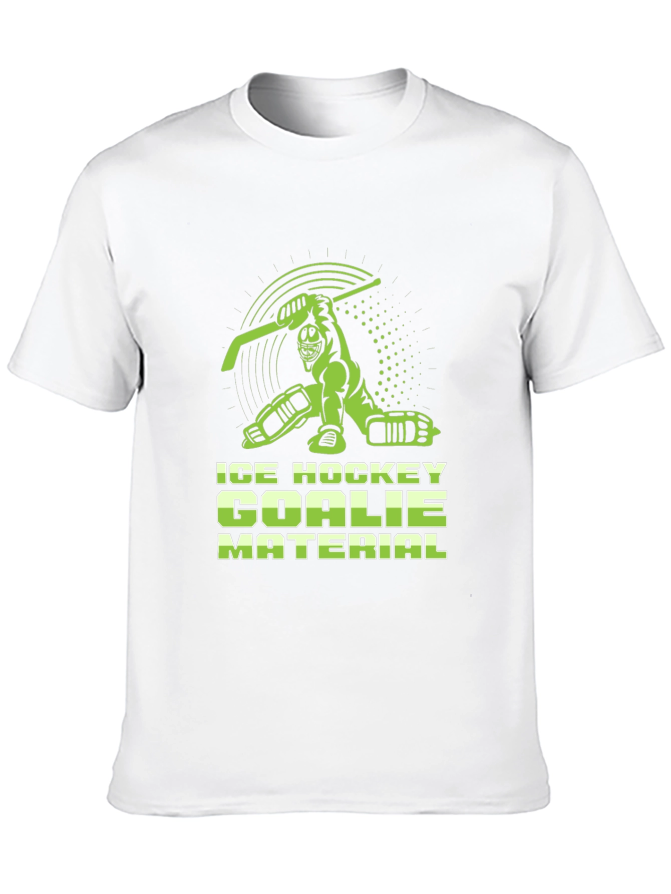 Ice Hockey Goalie Material T-Shirt