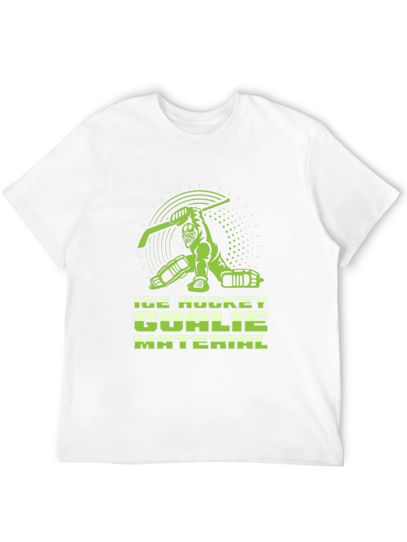 Ice Hockey Goalie Material T-Shirt