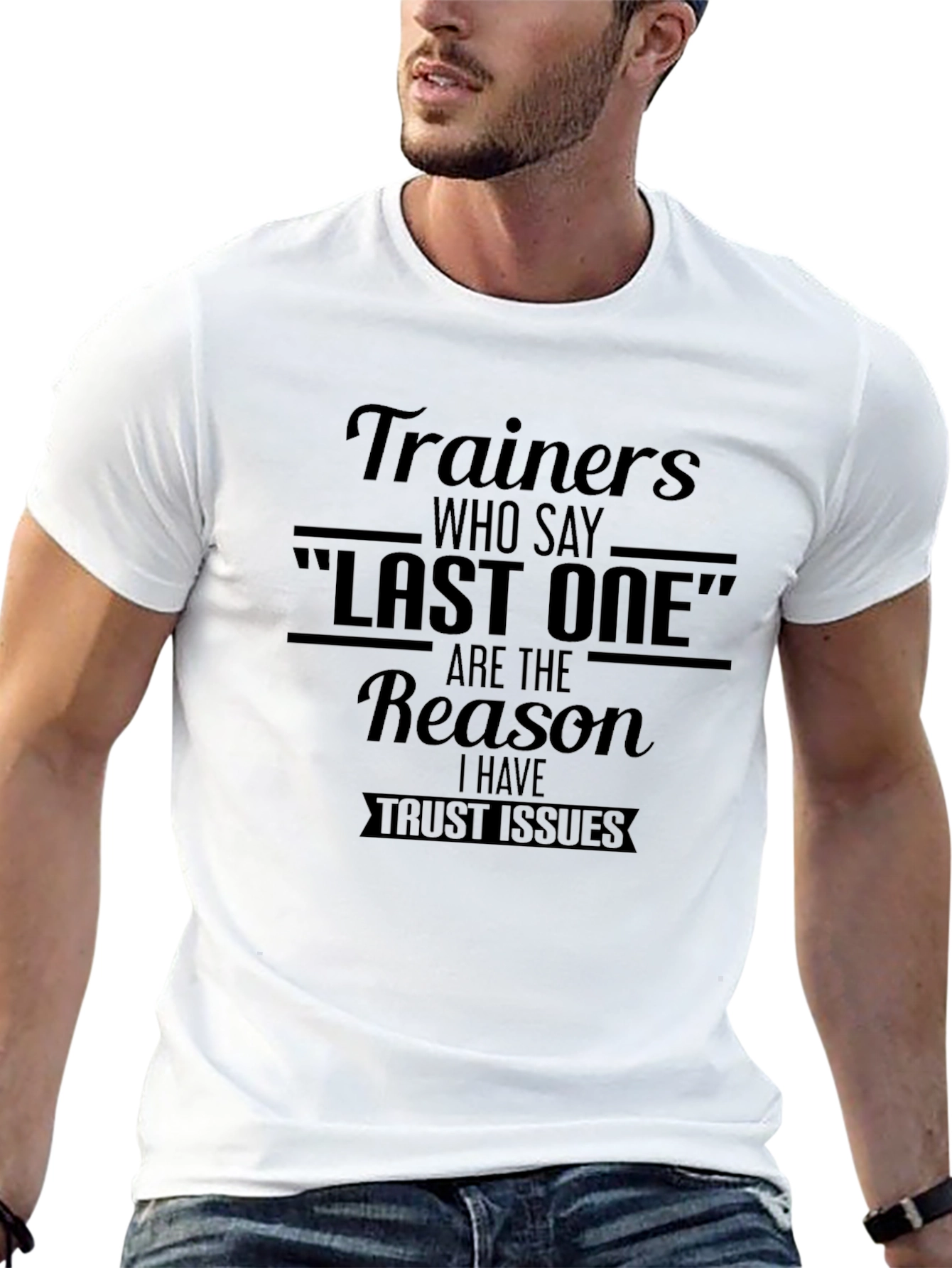 Trainers Last One Trust Issues T-Shirt