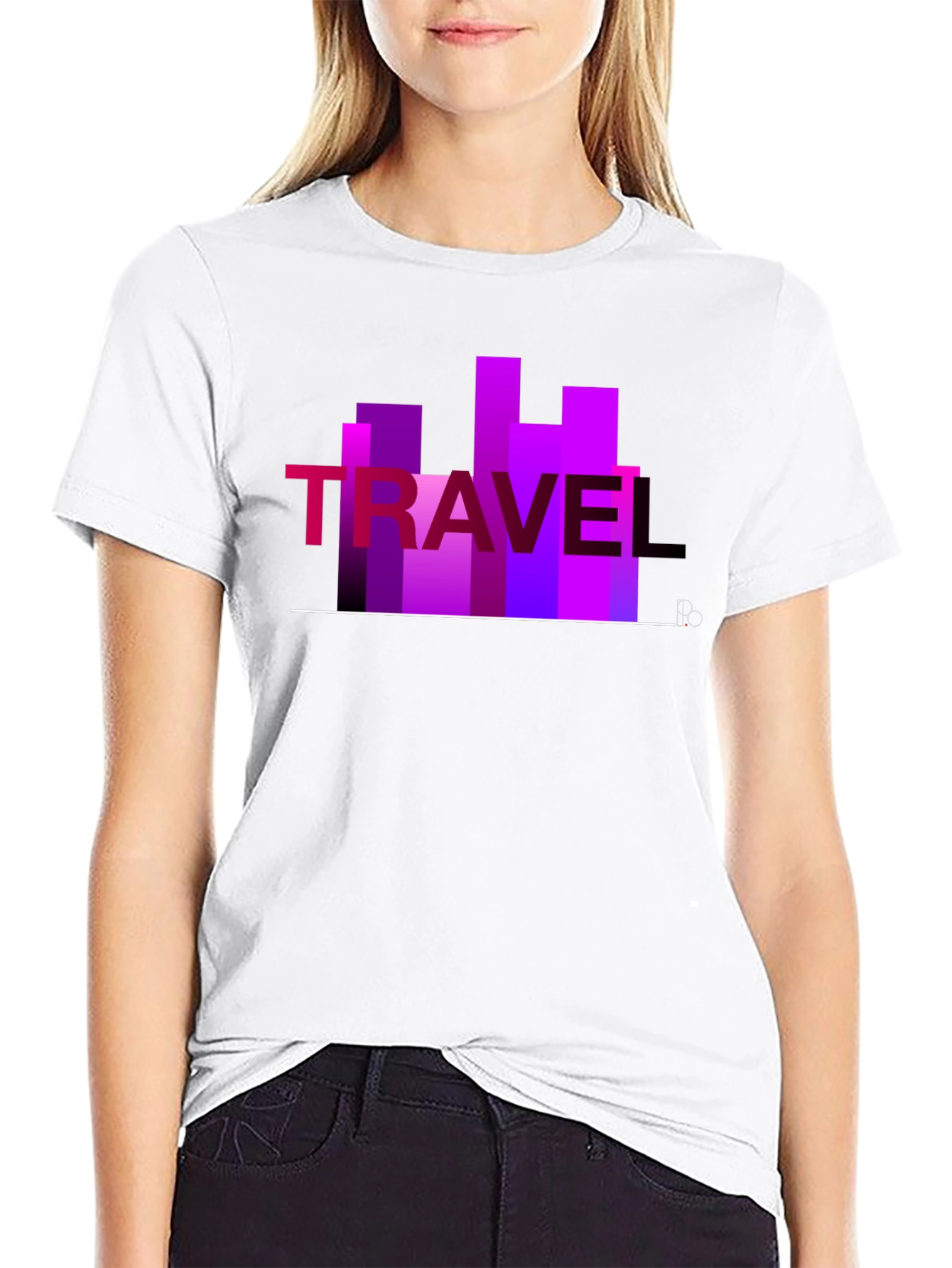 Travel Graphic T-Shirt - Cityscape Design