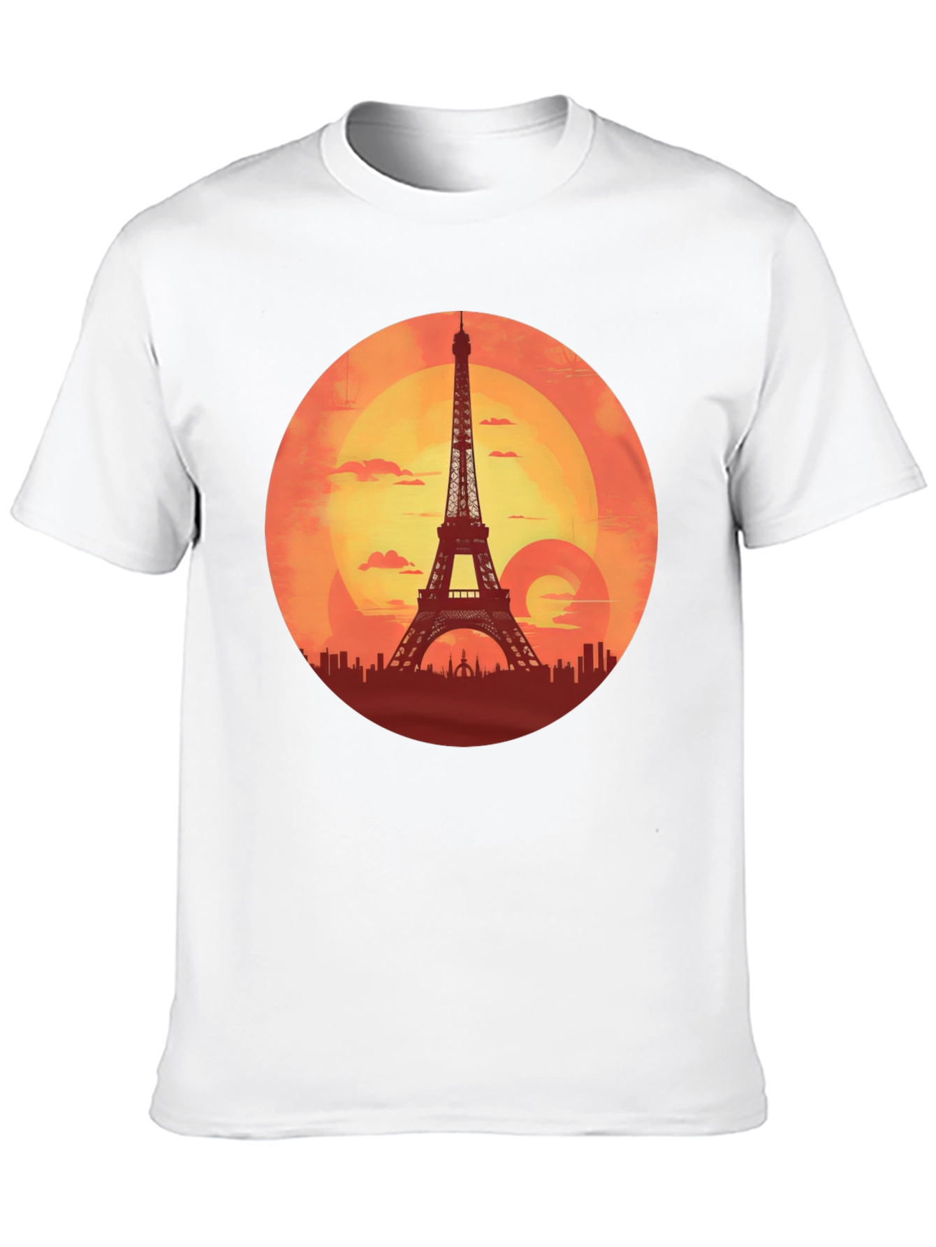 Paris Sunset Graphic Tee