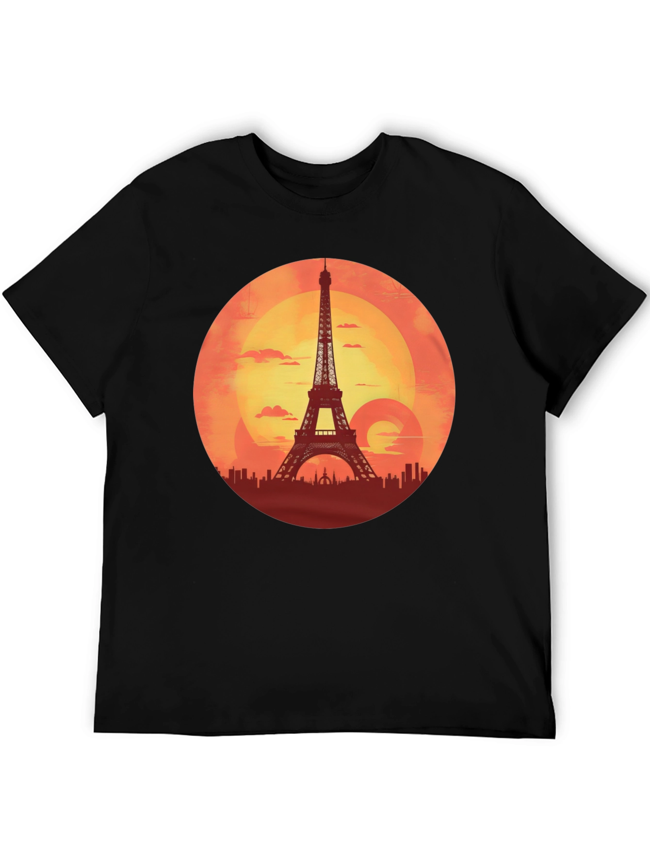 Paris Sunset Graphic Tee
