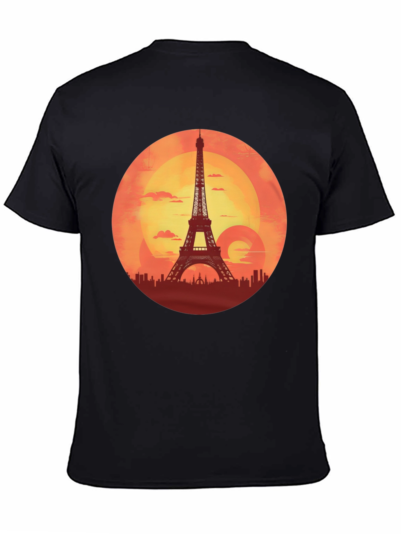 Paris Sunset Graphic Tee