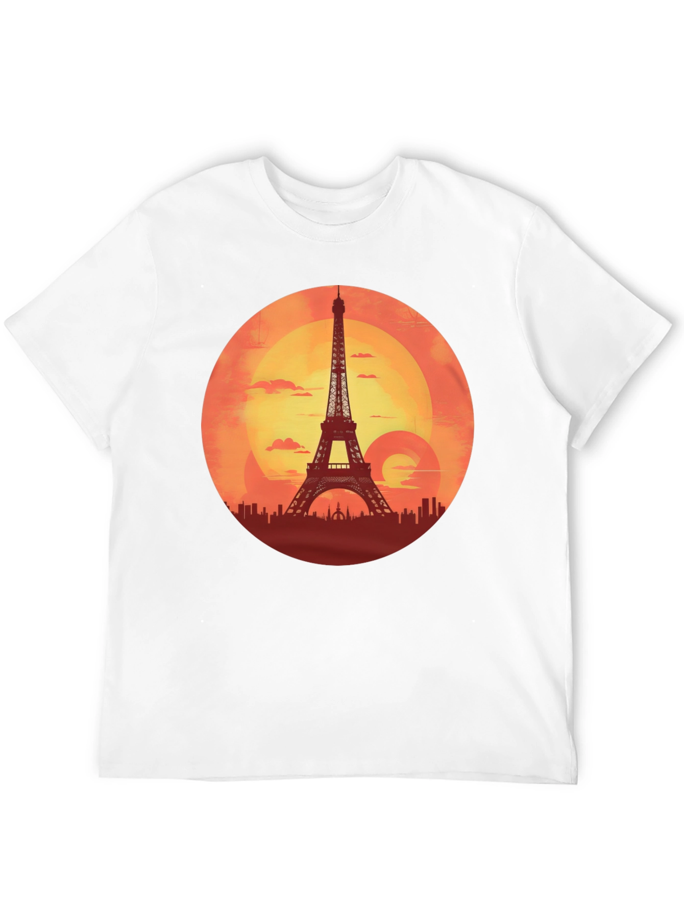 Paris Sunset Graphic Tee