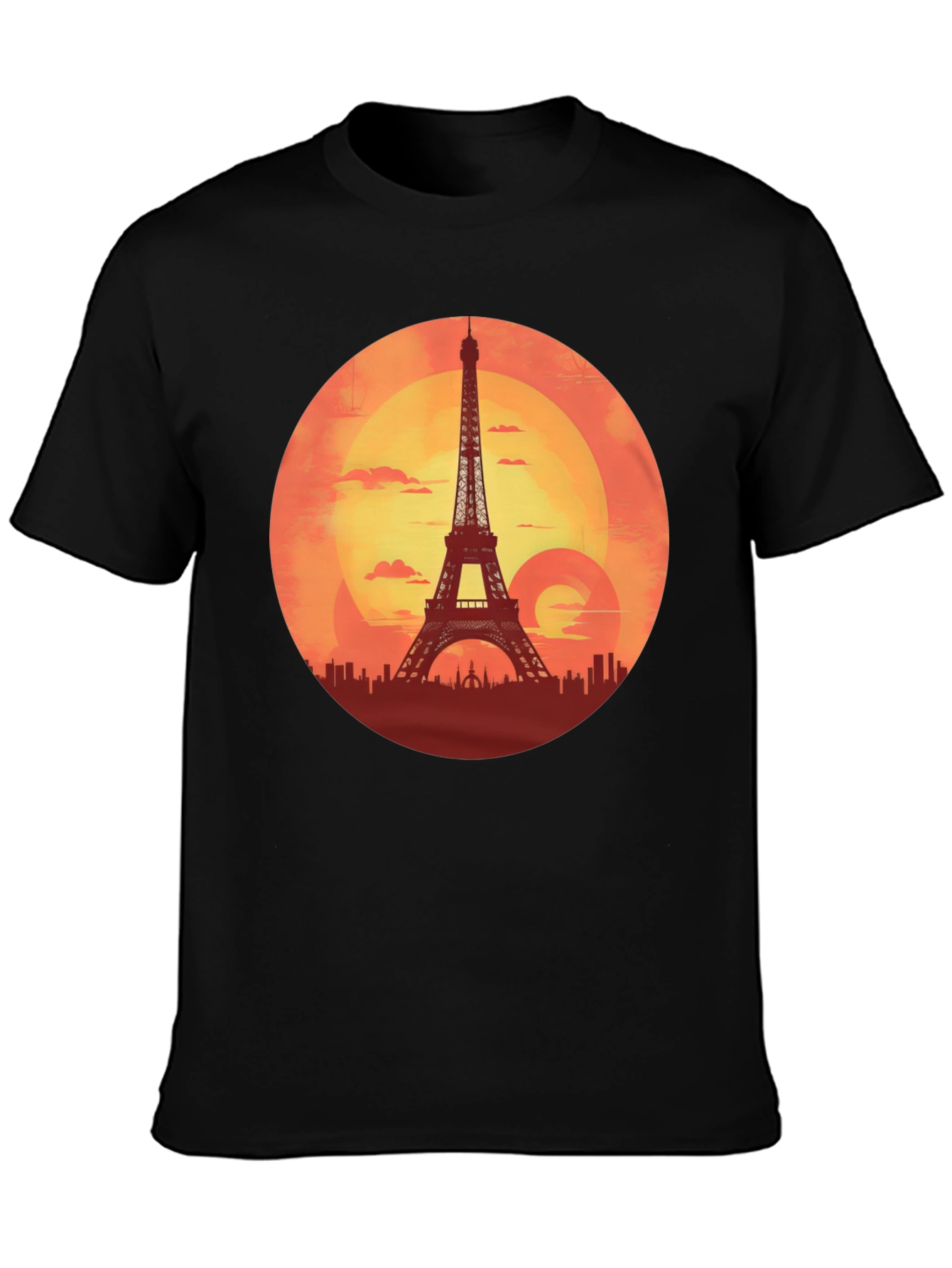 Paris Sunset Graphic Tee