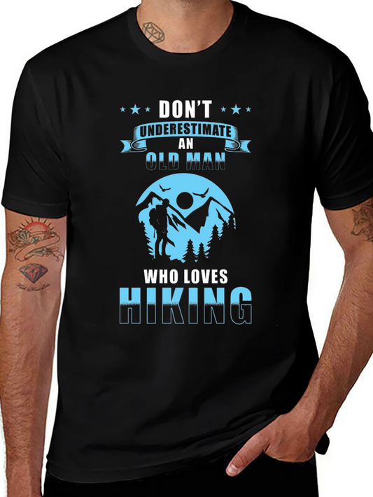Old Man Hiking T-Shirt