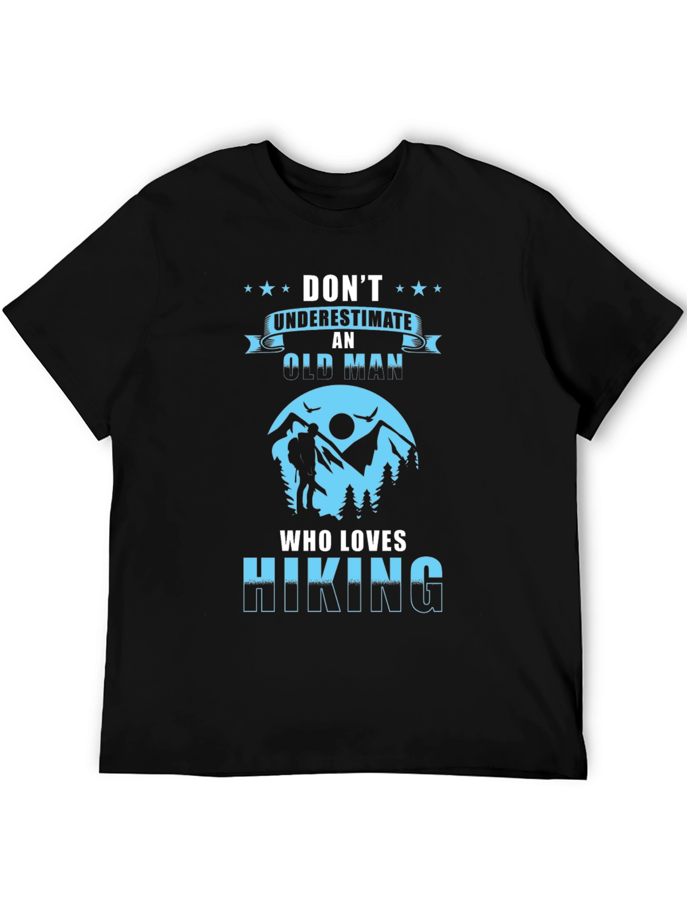 Old Man Hiking T-Shirt