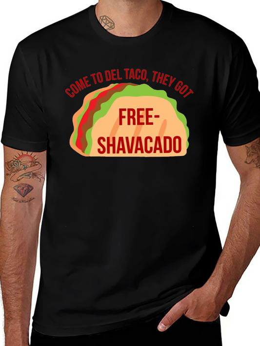 Del Taco Free Shavacado Graphic T-Shirt