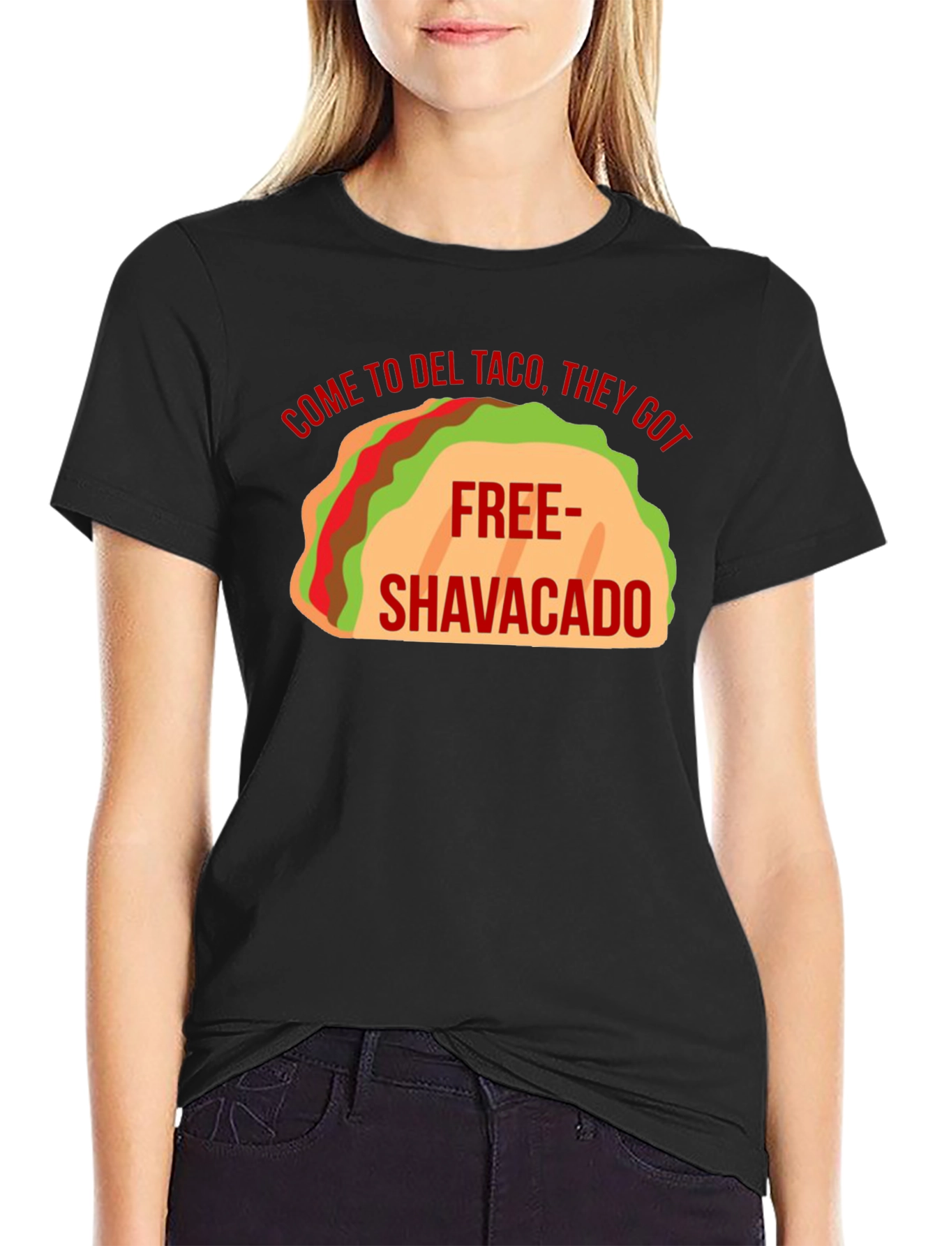 Del Taco Free Shavacado Graphic T-Shirt