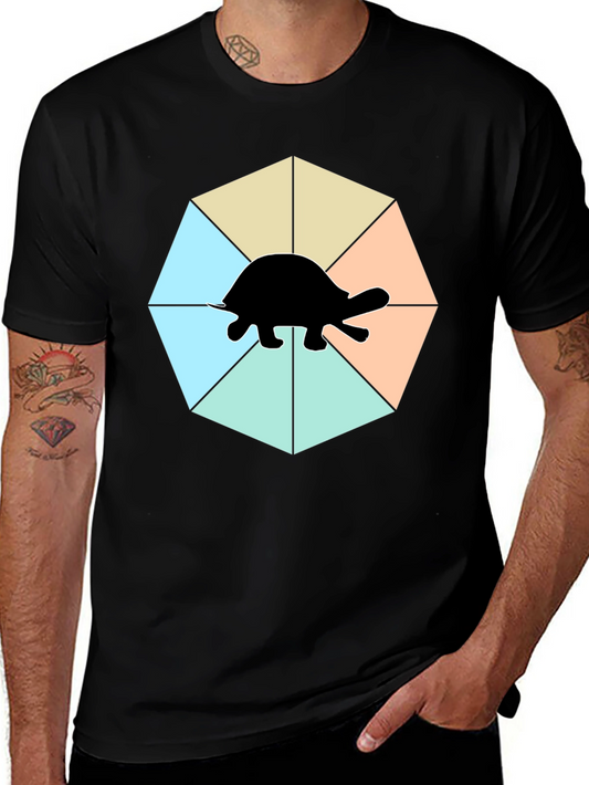 Turtle Graphic T-Shirt - Modern Art