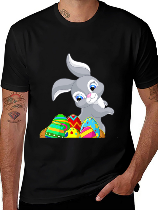 Easter Bunny & Eggs Graphic Tee
