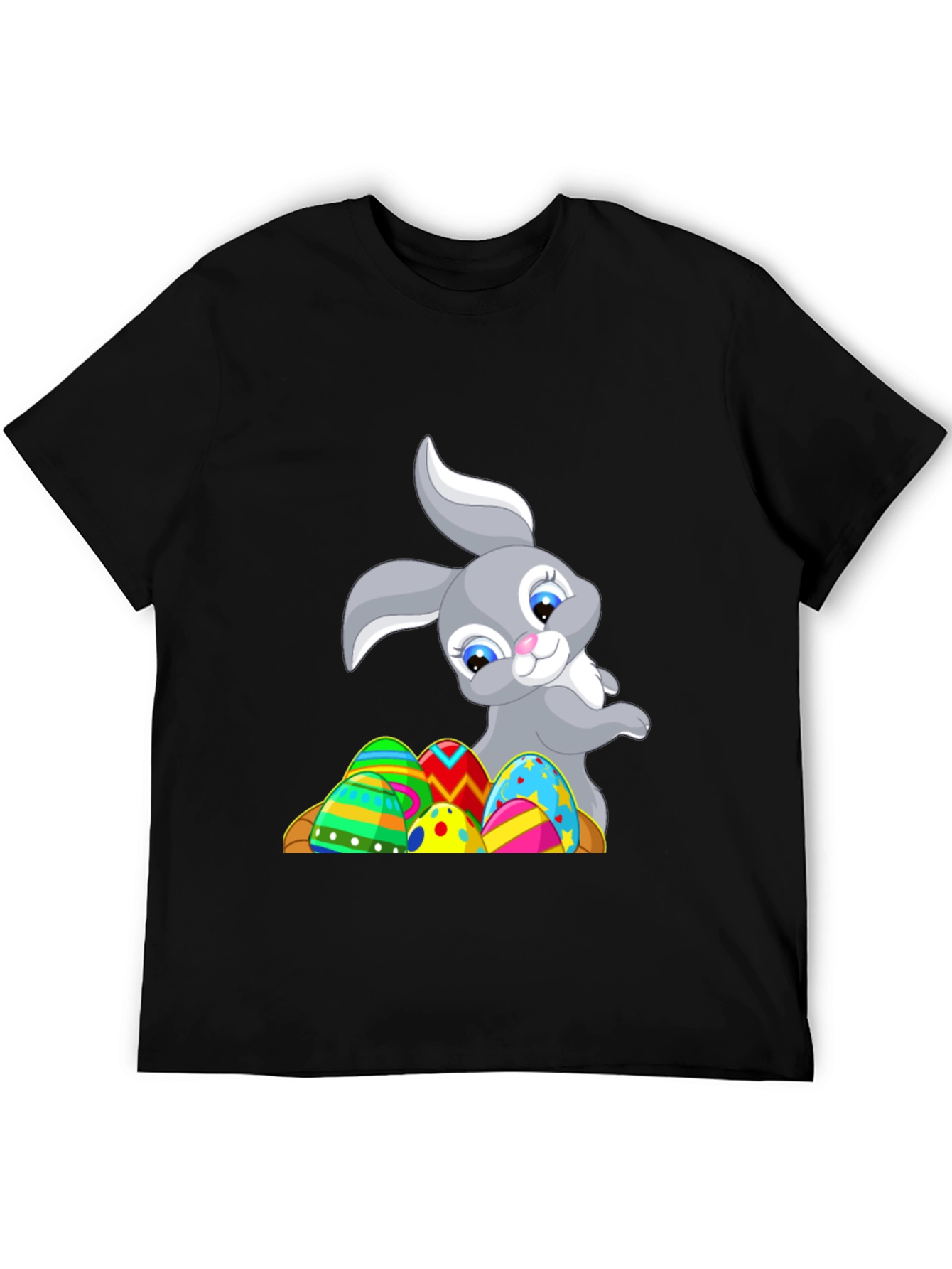 Easter Bunny & Eggs Graphic Tee